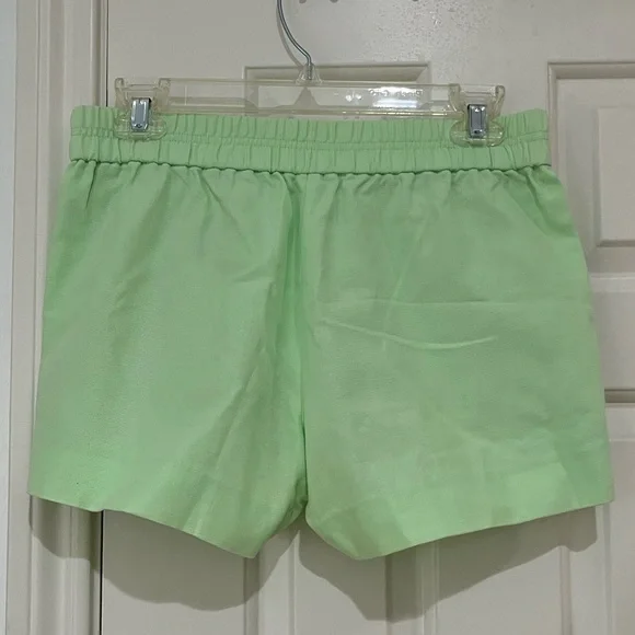 J Crew NWOT lime green shorts size 0 - Picture 4 of 7
